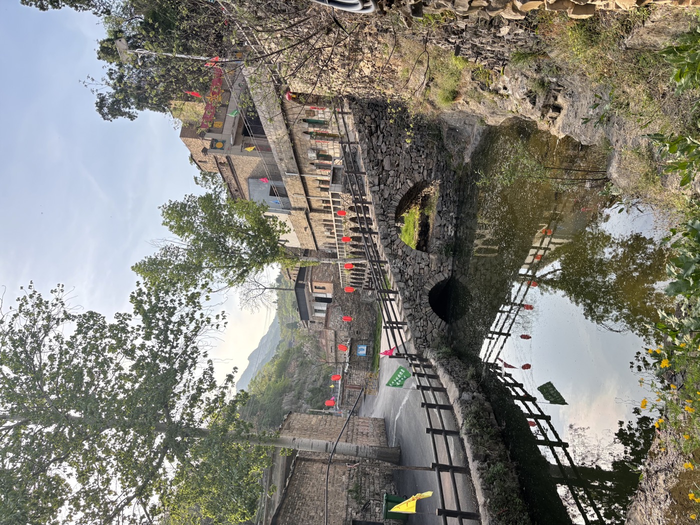 大前村古村落场景
